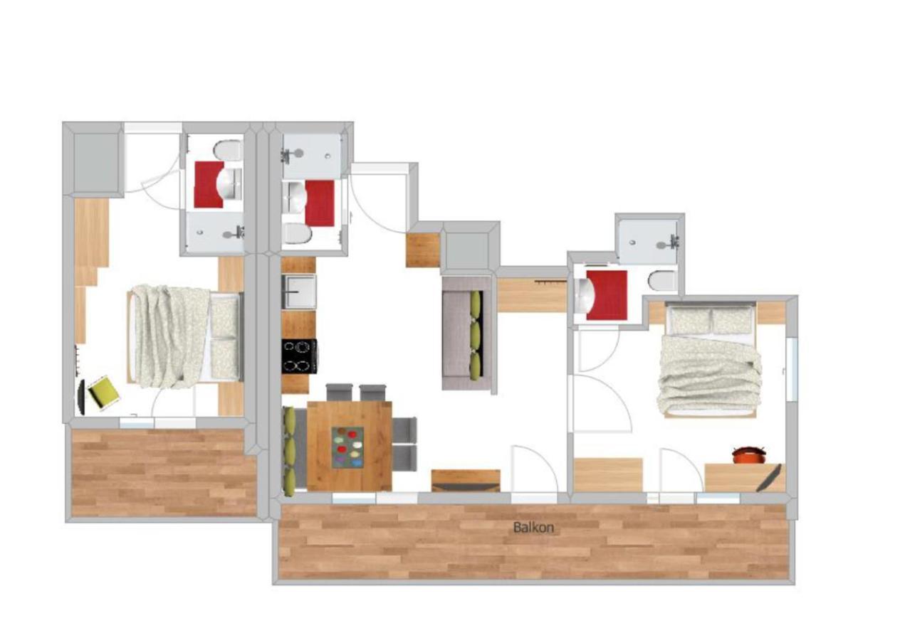 Apartments Salzburgerhof Заалбах-Хинтерглем Екстериор снимка